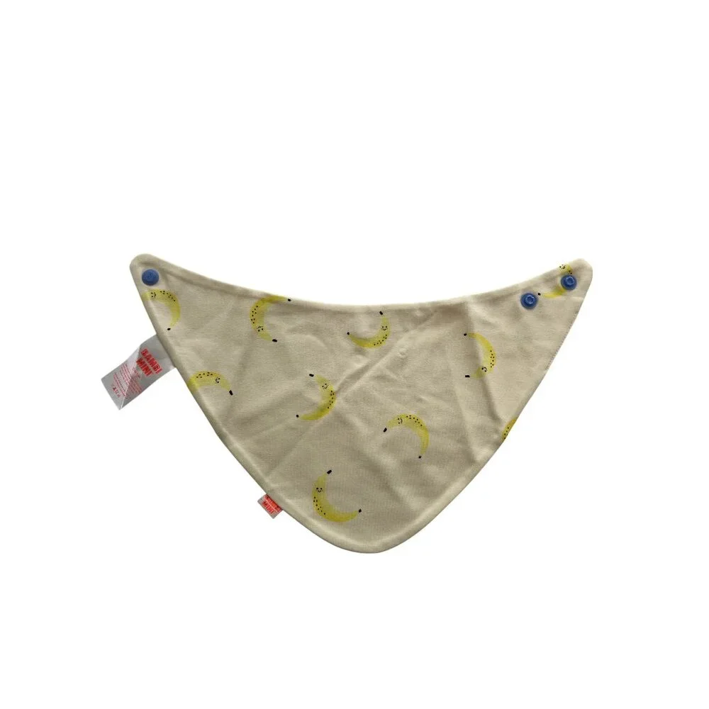 Bambi Mini Co. Dribblebib in Yellow Bananas